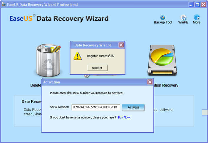EaseUS Data Recovery Wizard Crack Free 