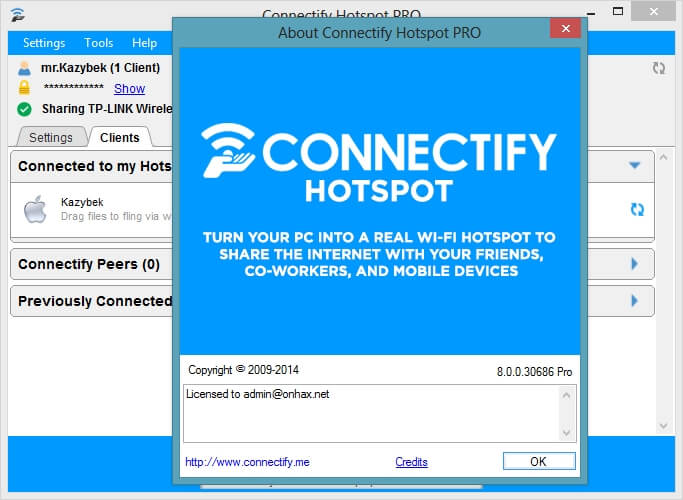 Connectify Hotspot Pro Torrent Free 